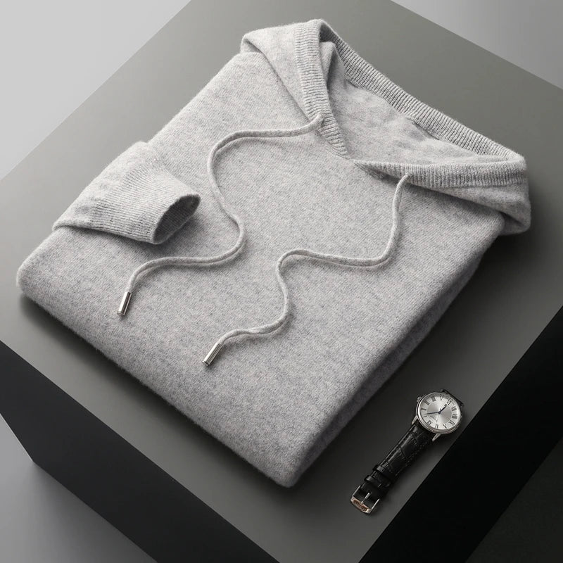 Comfy Mens Hooded Sweatshirt Everyday Wear