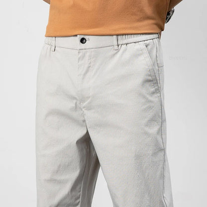 Comfortable Mens Straight Leg Casual Pants