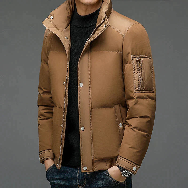 Men's Insulated Down Puffer Coat | Warm