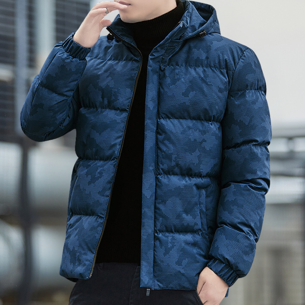 Warm Mens Downfilled Coat