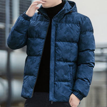 Warm Mens Downfilled Coat