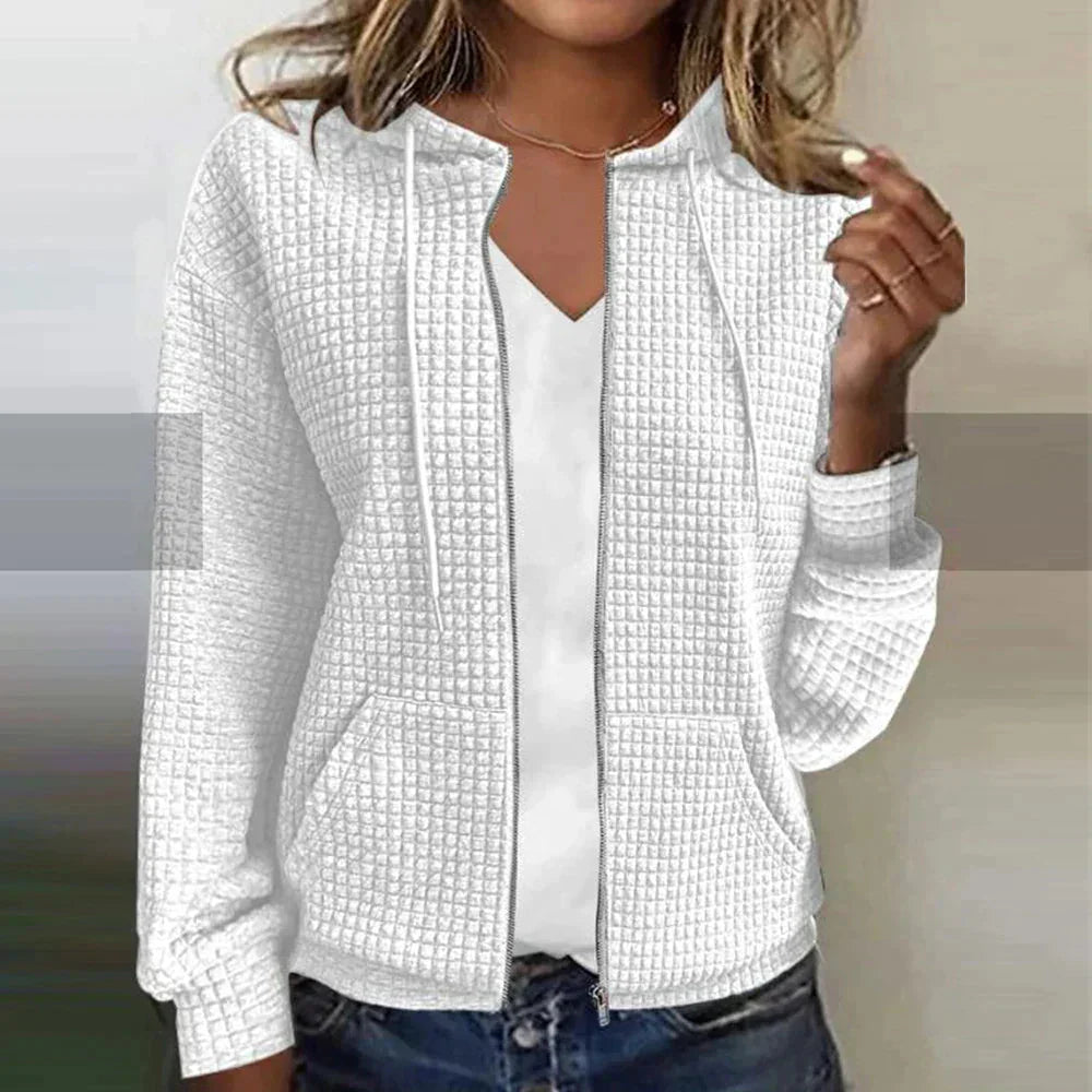 Fashionable Women's Hoodie Jacket | Vibrant