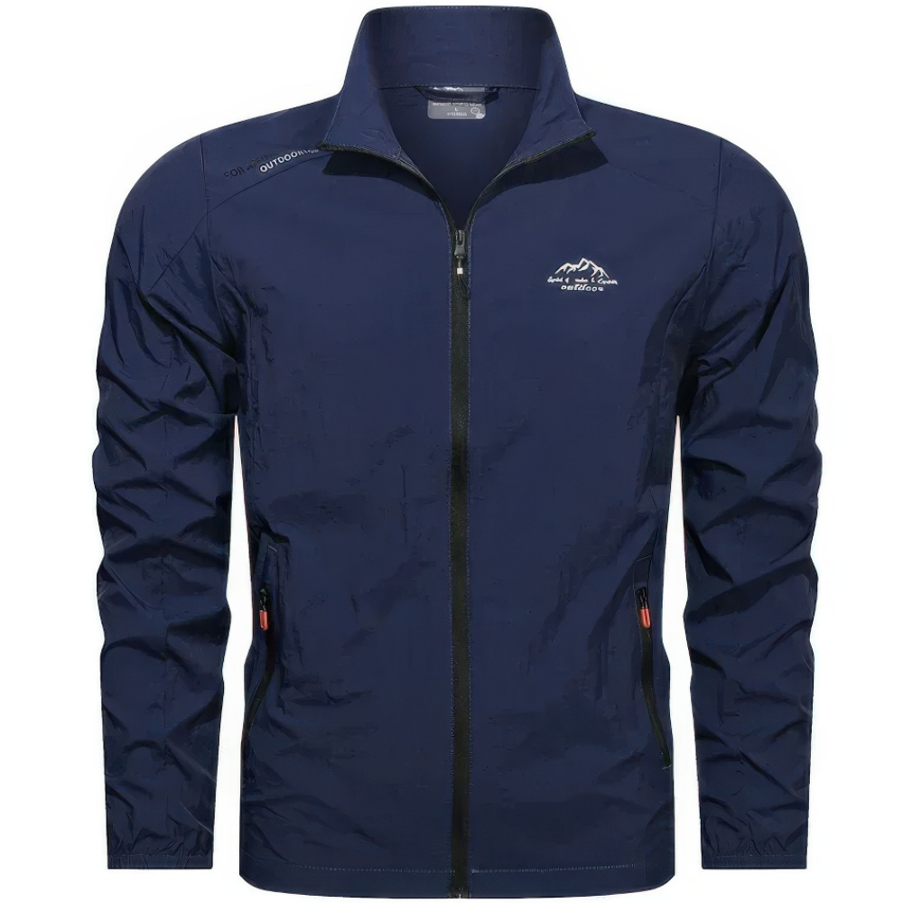 Homme Veste Été Légère À Fermeture Éclair