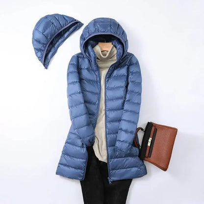 Cozy Women's Down Filled Parka Jacket