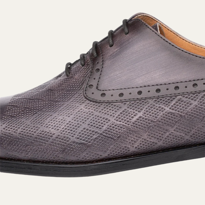 Classic Leather Oxfords For Men - Lace Up Dress Shoes
