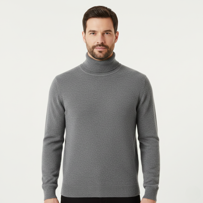 Premium Men's 100% Soft Cashmere Crew Sweater
