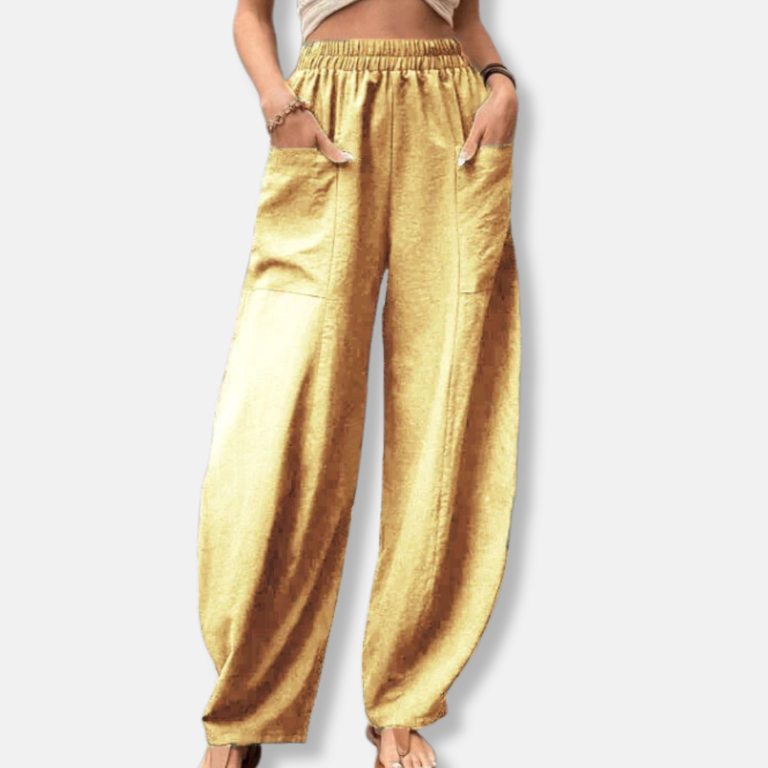 Comfortable Flowy Wide Leg Harem Pants