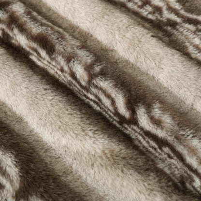 Warm Quilted Mens Winter Parka Coat with Faux Fur Hood