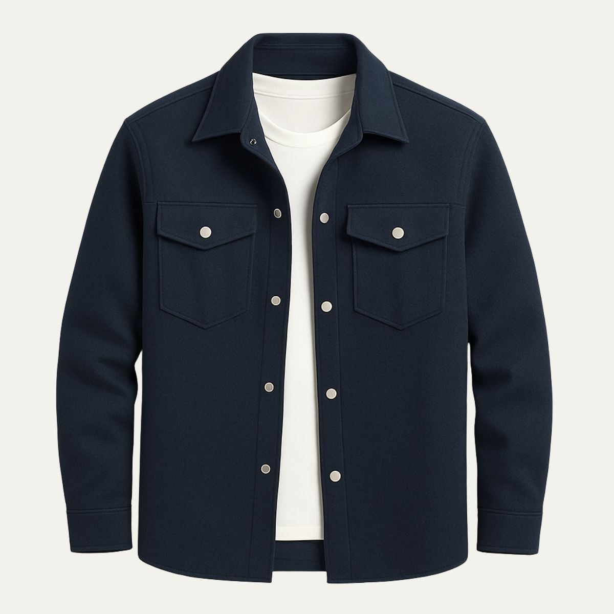 Slim Fit Men's Shirt Jacket - Nocini