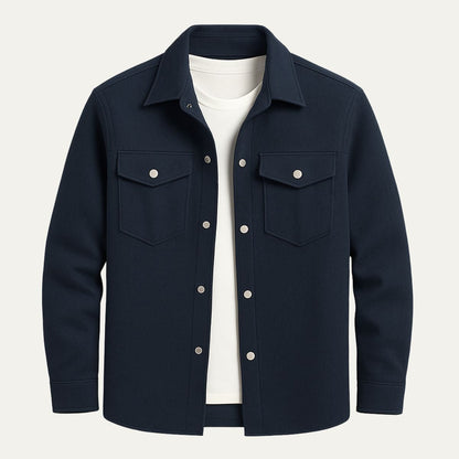 Slim Fit Men's Shirt Jacket - Nocini