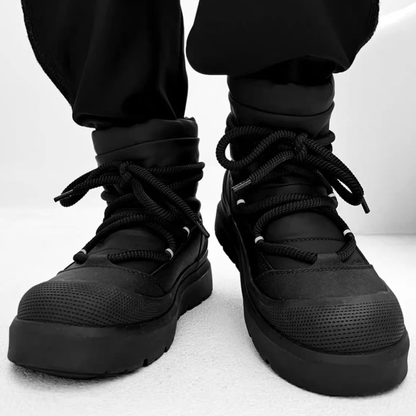 Insulated Men's Waterproof Ankle Snow Boots