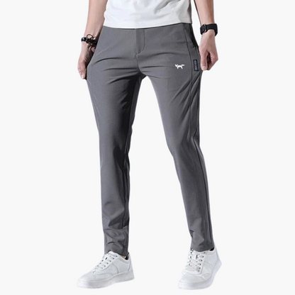 Fit Golf Trousers for Men - Athletic Slim Style Pants