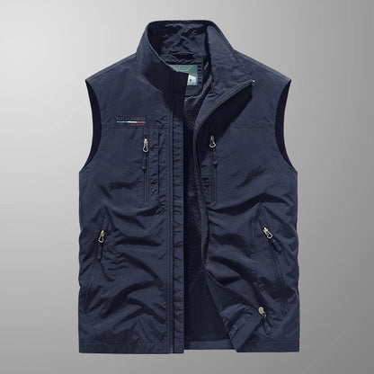 Lightweight Mens Ventilated Fishing Vest