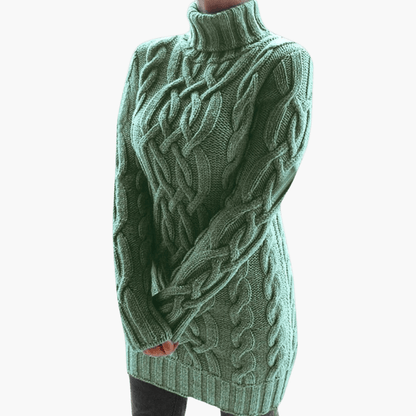 Cozy Crew Neck Knit Sweater for Women
