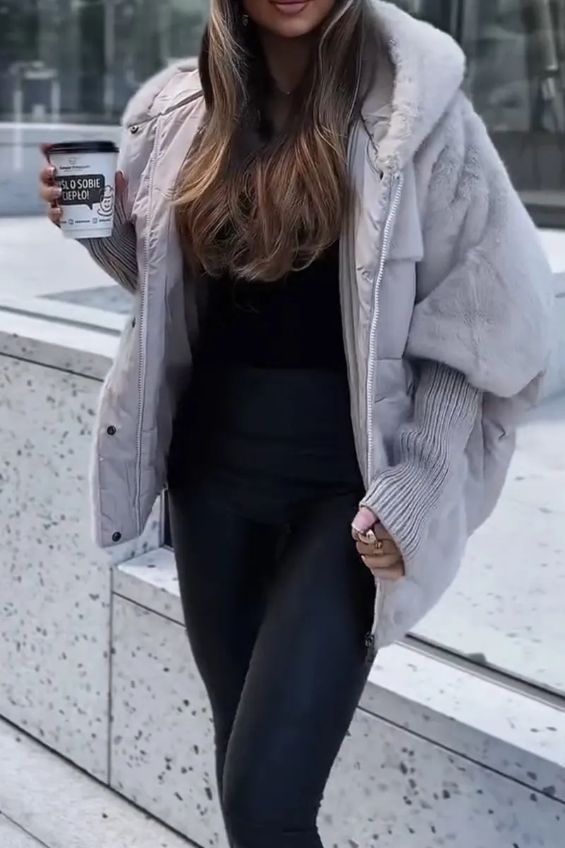 Warm Women's Hoodie Jacket