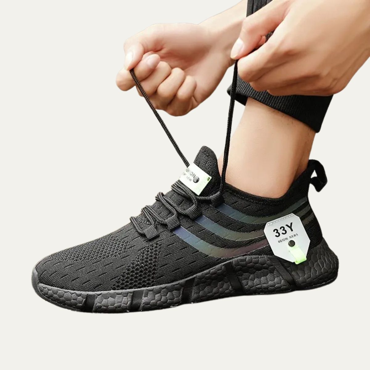 Comfortable Men's Running Shoes for Flat Feet Support