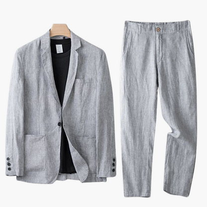 Classic Slim Fit Men's Suit – Jacket and Trousers