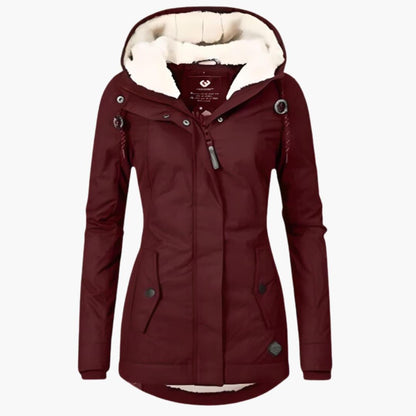 Insulated Ladies Snow Jacket with Thermal Filling - Olytrend