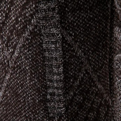 Cozy Men's Warm Knitted Zipper Jacket