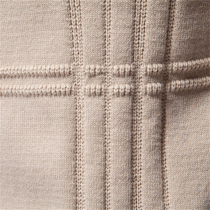 Comfortable Men's Traditional Crew Neck Pullover Sweater