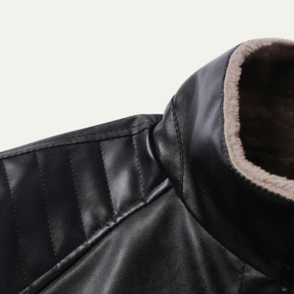 Men's Insulated Fleece Lined Warm Zip Up Jacket