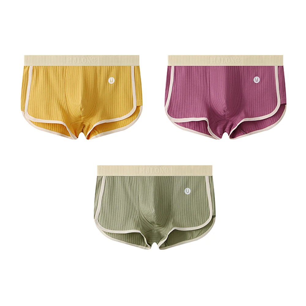 Slim Fit Boxer Briefs 3 Pack Men's Underwear Set