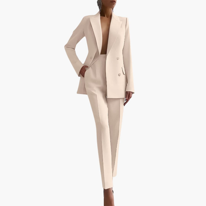 Ladies Business Jacket and Pant Set