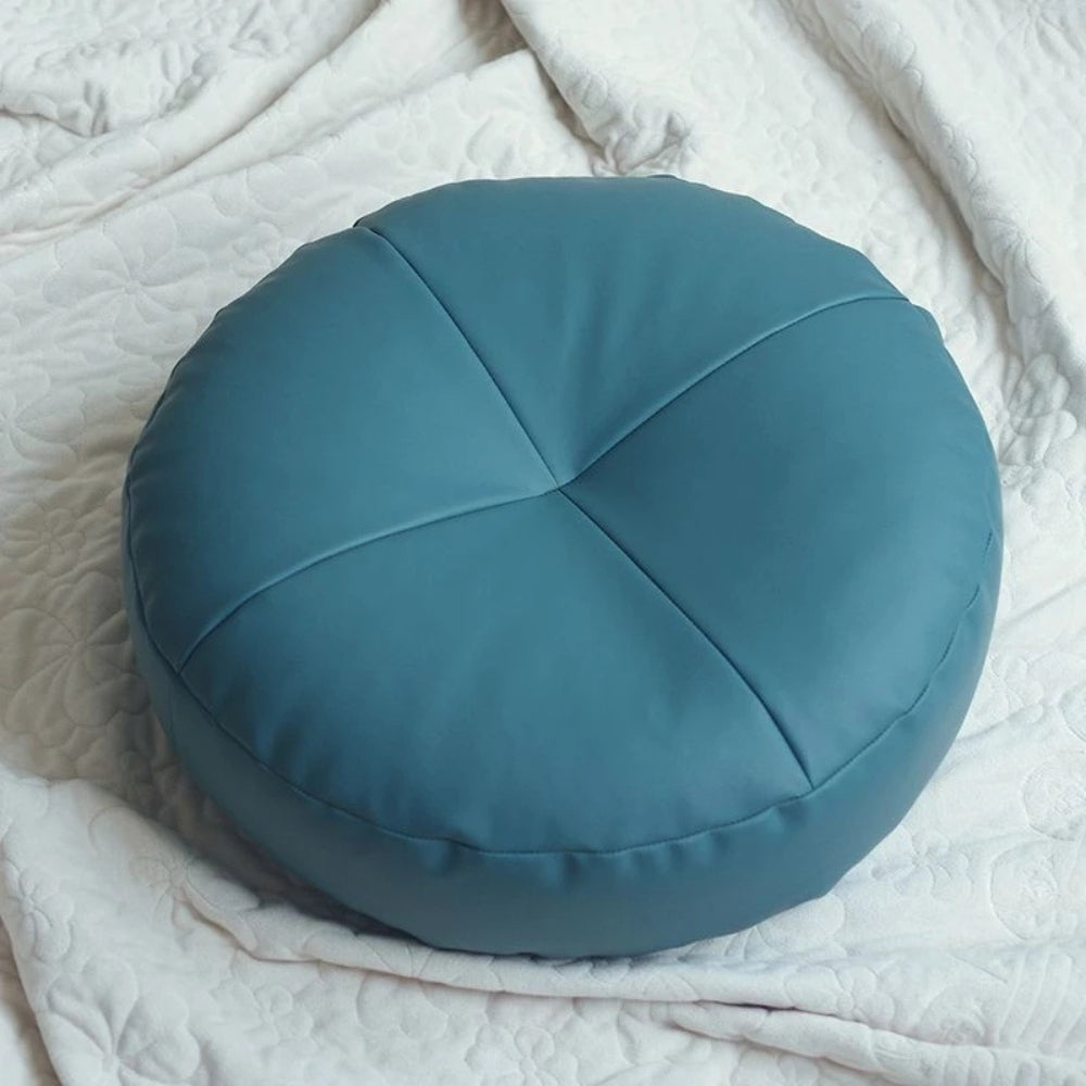 Soft Leather Japanese Pillow – Simple Elegant Design