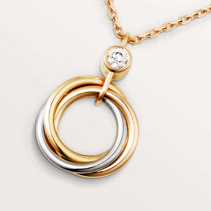Luxury 18K Gold Plated Pendant Necklace