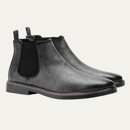 Vintage Men's Leather Chelsea Ankle Boots