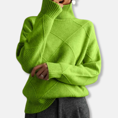Casual Loose Fit Crew Neck Sweater