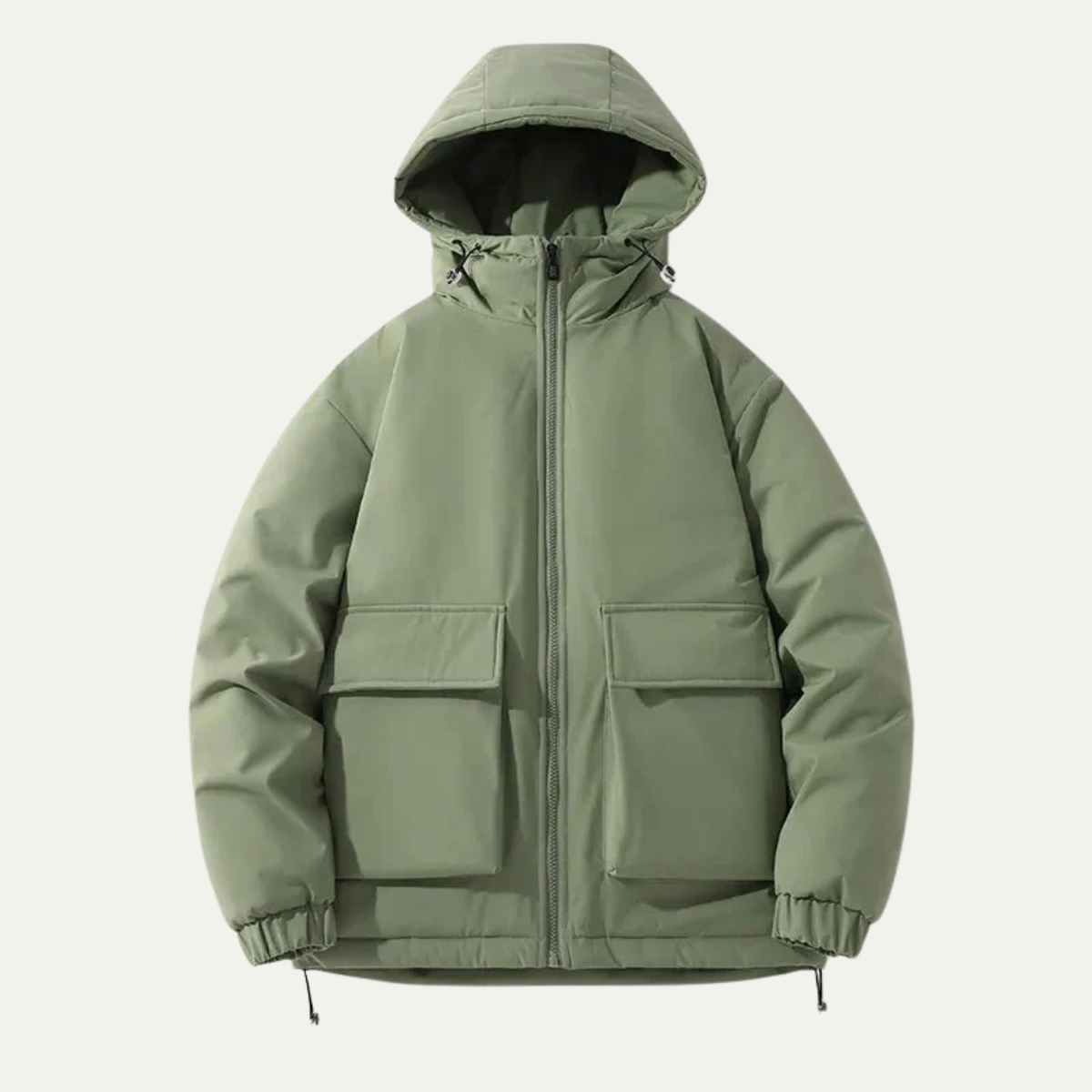 Thermal Mens Insulated Parka Jacket with Hood
