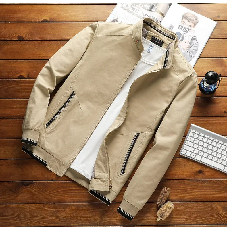 Casual Men's Classic Bomber Jacket