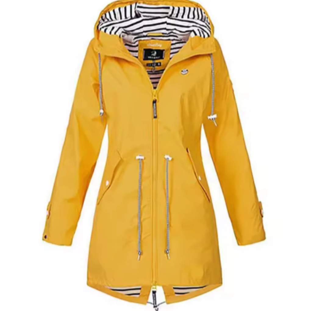 Rainproof Parka Coat for Ladies