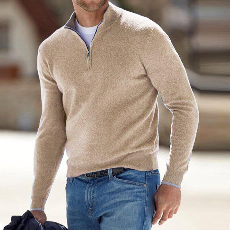 Milo | Men's High-Quality Quarter Zip Sweater