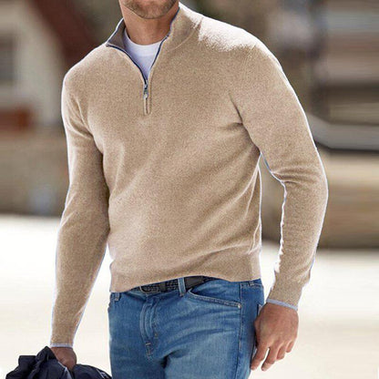 Milo | Men's High-Quality Quarter Zip Sweater