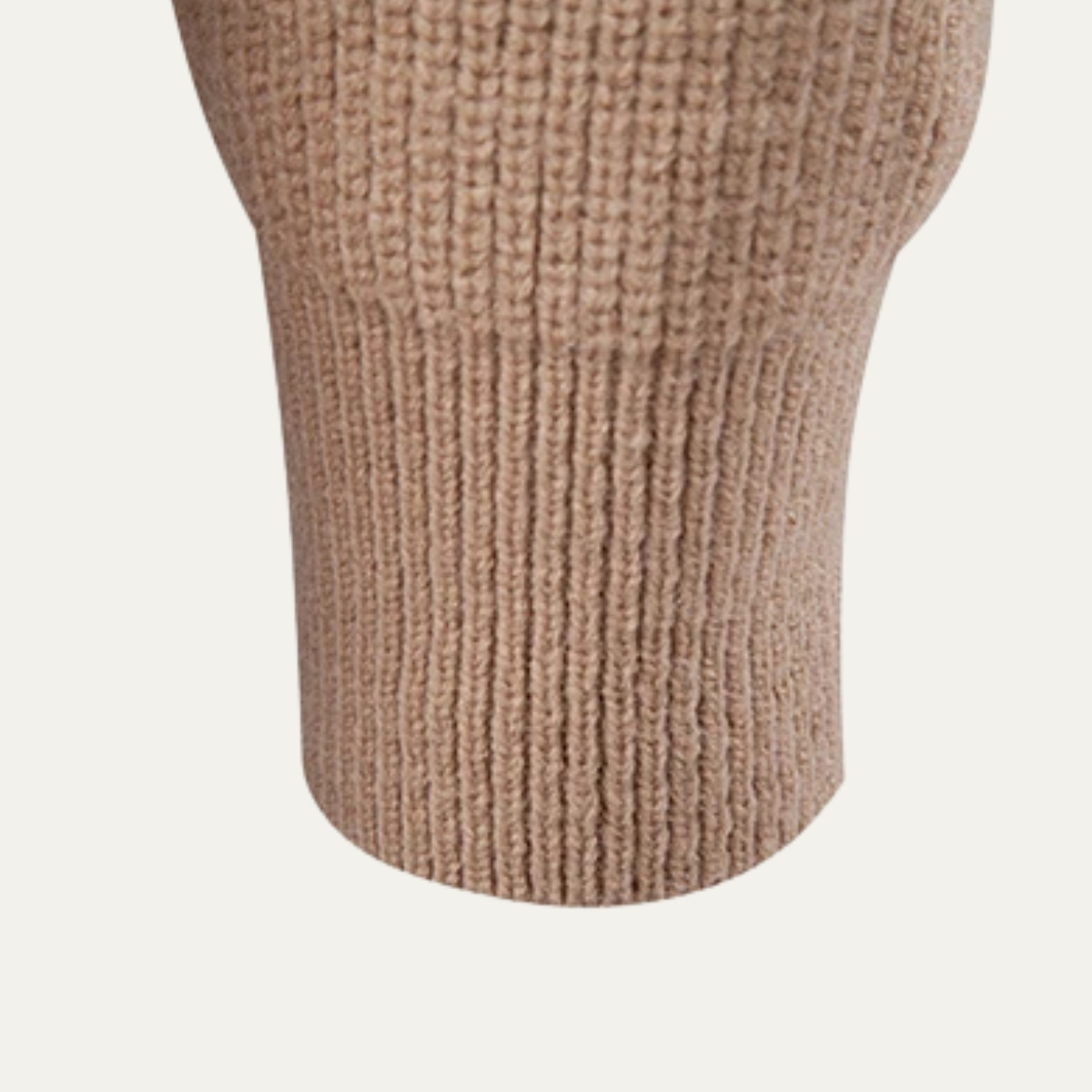 Warm Men's Knitted Crew Neck Winter Cardigan