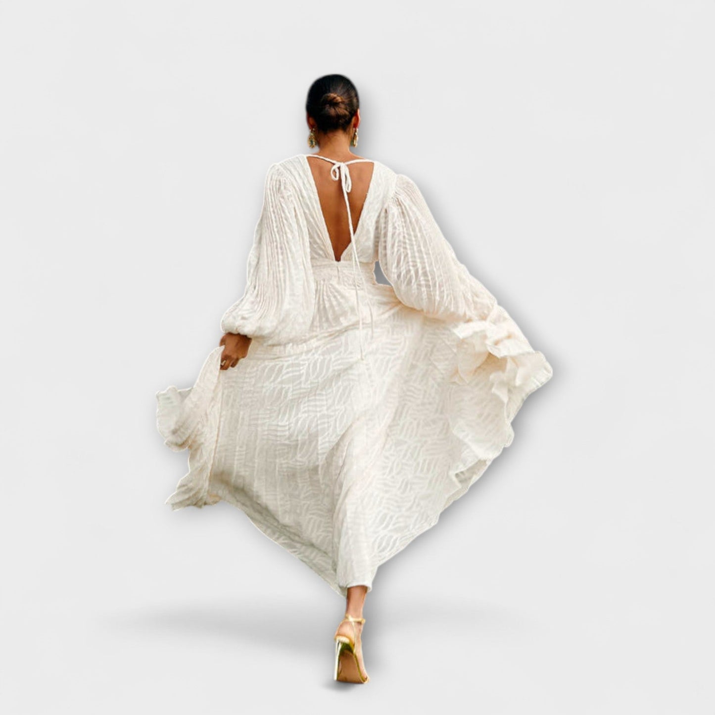 Comfortable White Summer Maxi Dress
