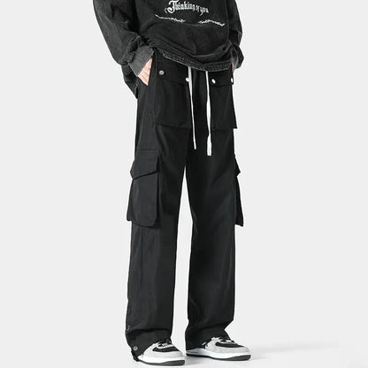 Comfortable Loose Fit Cargo Pants - Nocini