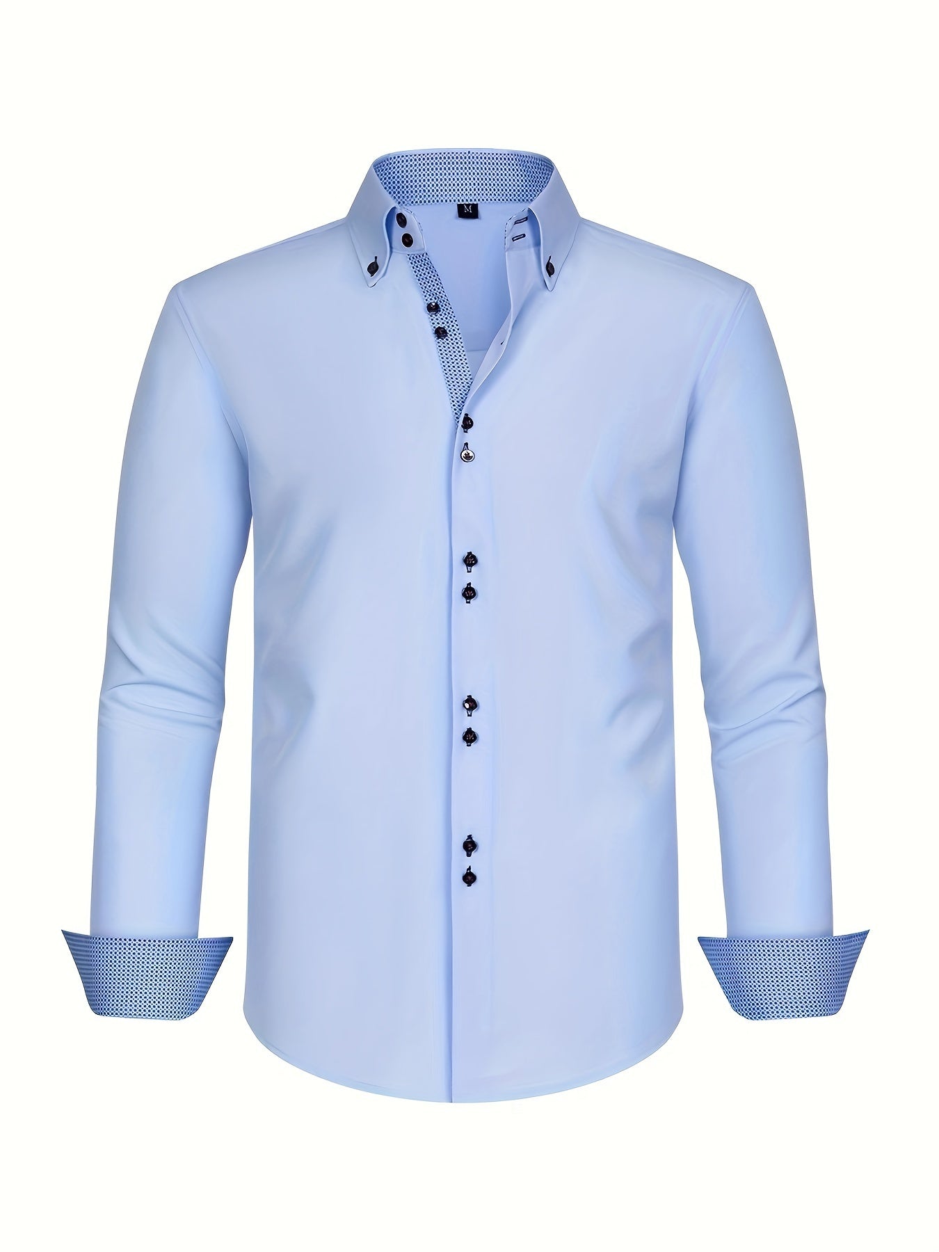 Classic Fit Men's Casual Button Down Shirt