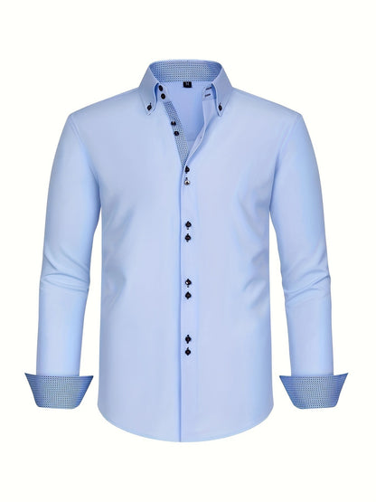 Classic Fit Men's Casual Button Down Shirt