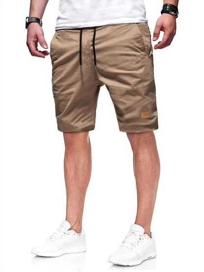 Comfortable Elastic Waist Shorts - Olytrend