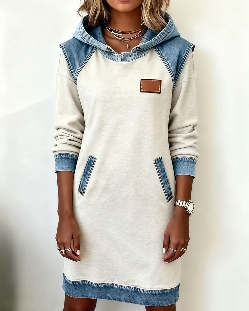Fashionable Blue Jeans Dress