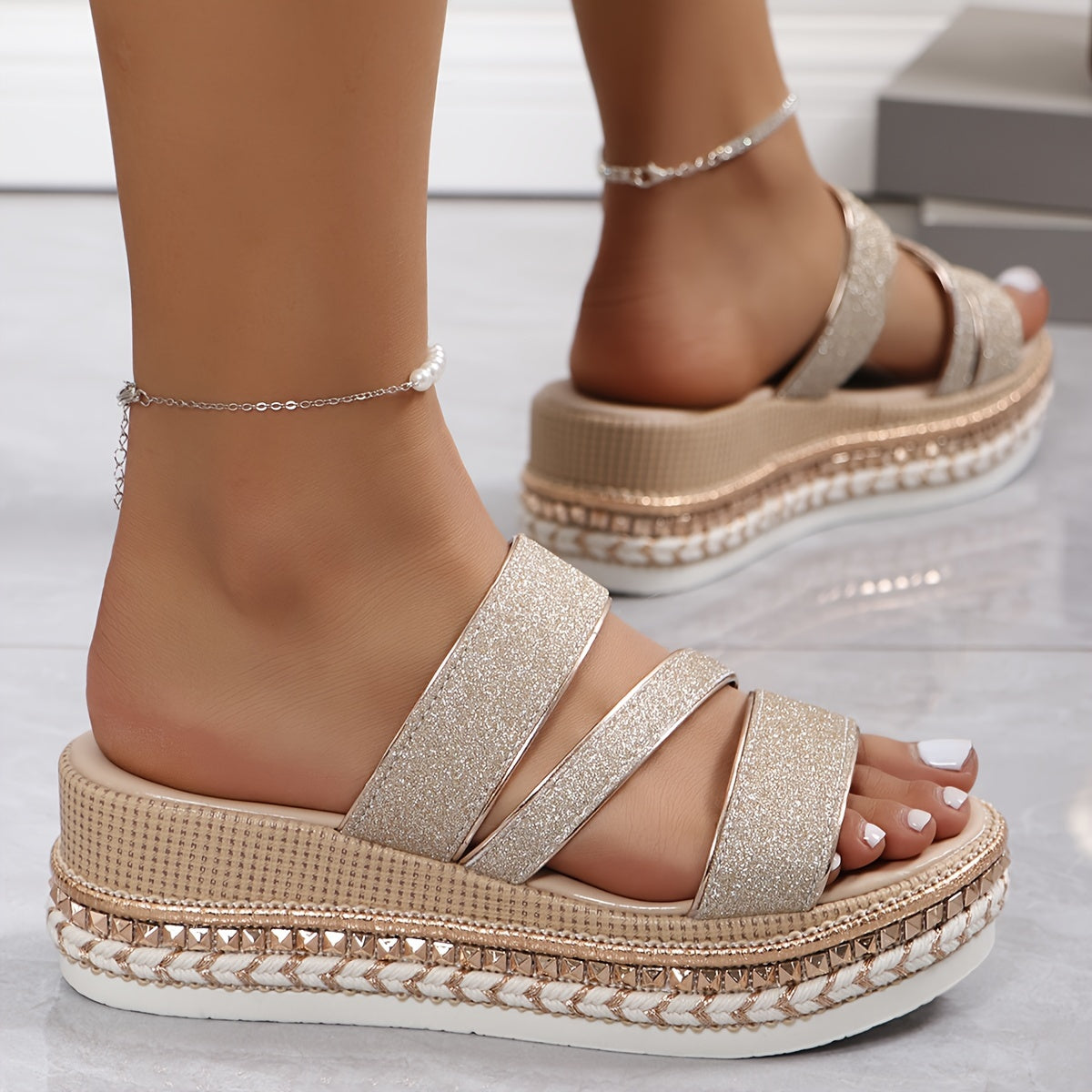 Comfortable Spring Slide Sandals for Women