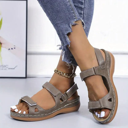 Comfortable Women's Open Toe Sandals with Adjustable Straps