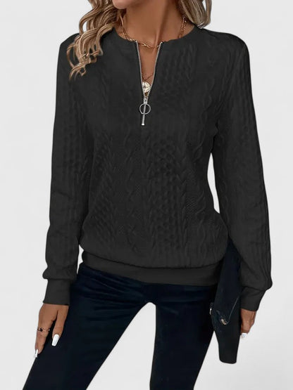 Elegant Women's Crew Neck Sweater