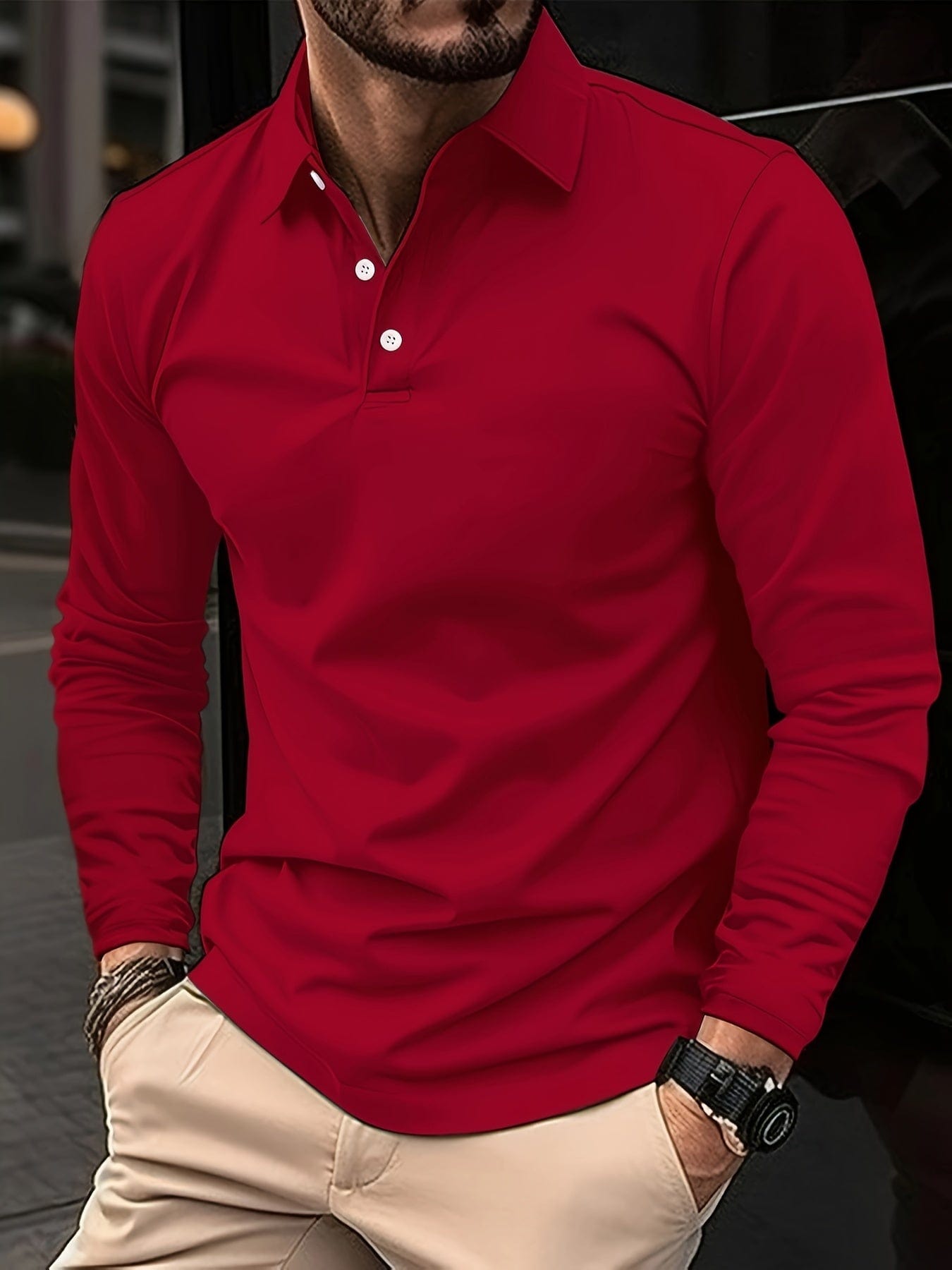 Classic Casual Polo Shirt for Men
