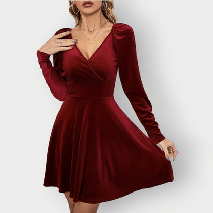 Luxurious Soft Skater Dress - Olytrend