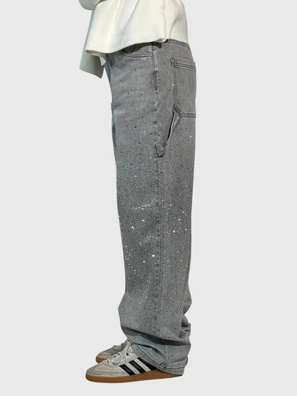 Elegant Polka Dot Women's Dress Pants