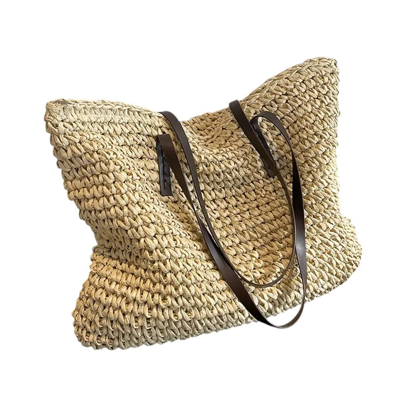 Practical Woven Shopping Bag for Daily Use